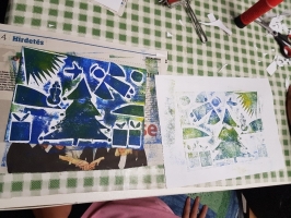 Kézműves foglalkozások a Rómer Házban.